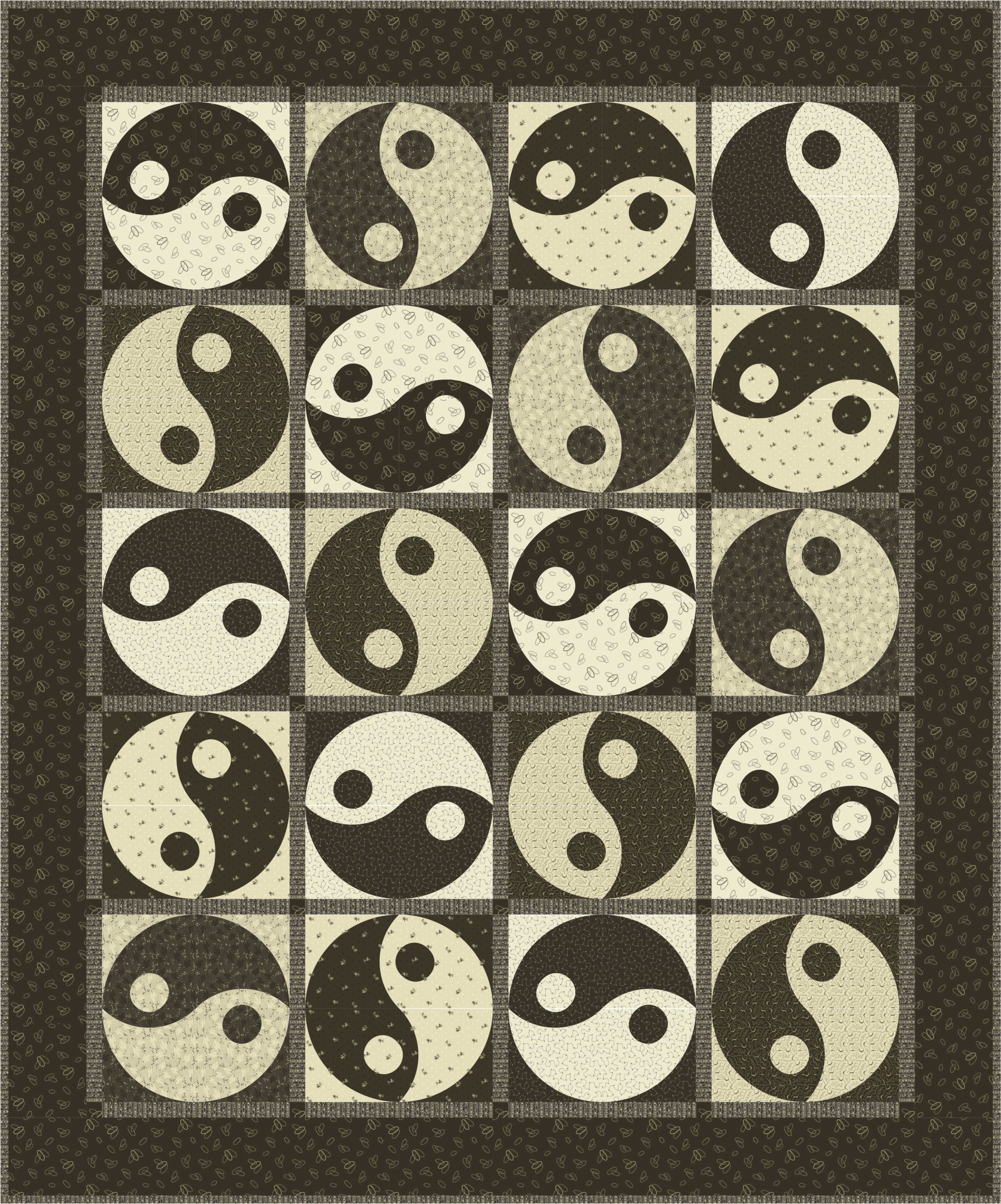 Yin And Yang Pattern Gateway Quilts Stuff